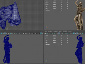 goddess of fortune 3D Model