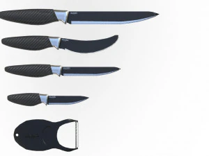facas de cozinha Modelo 3D