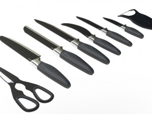 kitchen knives 3D-Modell