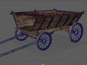 carriage Model 3D