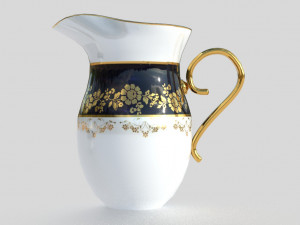 tea service 3D मॉडल