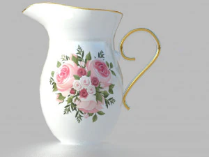 चाय का सेट 3D मॉडल