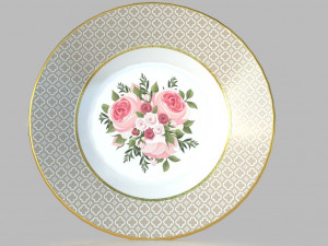 tea set 3D 模型