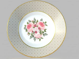 चाय का सेट 3D मॉडल