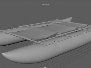 catamaran 3D Model