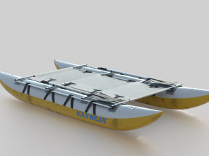 catamaran 3D Model