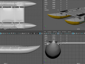 catamaran 3D Model