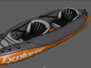 kayak 3D Model