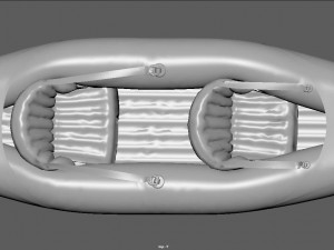 kayak 3D 模型