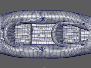 kayak 3D Model
