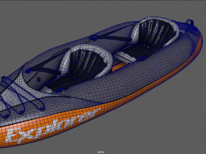 kayak 3D 模型