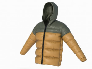 winter jaket 3D Model