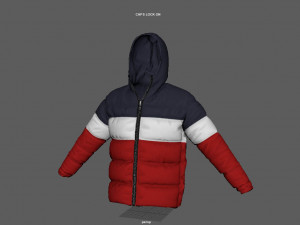 winter jaket 3D Model