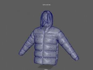 winter jaket 3D Model