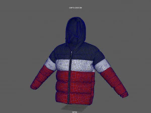 winter jaket 3D Model