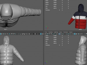 winter jaket 3D Model