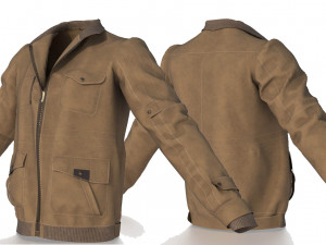 jaket bomber 3D मॉडल