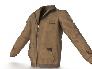 jaket bomber 3D मॉडल