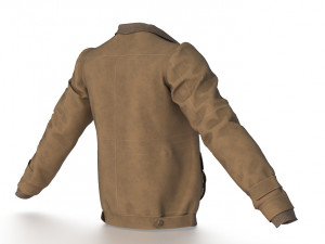 jaket bomber 3D मॉडल