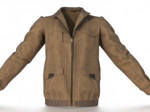jaket bomber 3D मॉडल