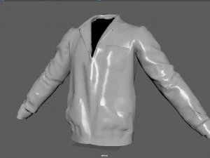 jaket bomber Model 3D