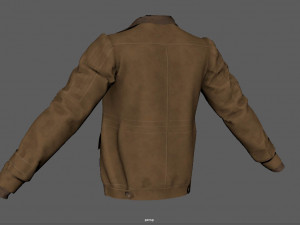 jaket bomber 3D मॉडल