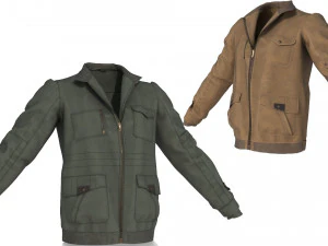 jaket bomber Model 3D