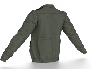 jaket bomber 3D मॉडल