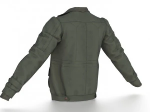 jaket bomber Model 3D