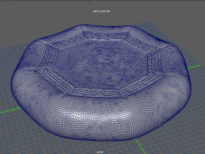modular folding water park trampoline 3D Model