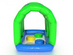 modular folding water park monkey hander Modelo 3D