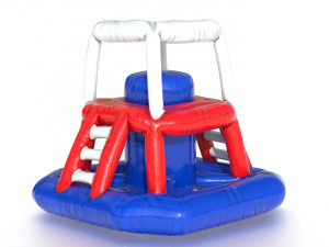 modular folding water park guard tower Modello 3D