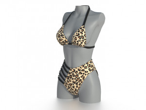 bikini Modelo 3D