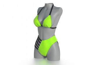 bikini Modelo 3D