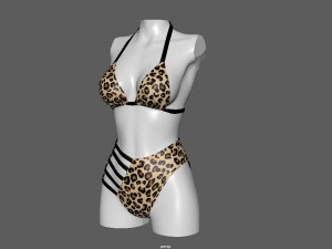 bikini Modelo 3D