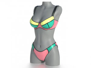 bikini 2 3D Model