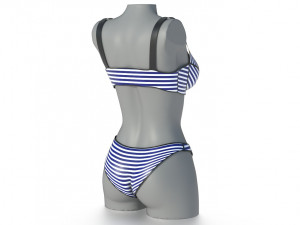 bikini 2 3Dモデル