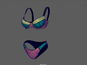 bikini 2 3Dモデル