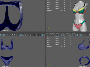 bikini 2 3Dモデル