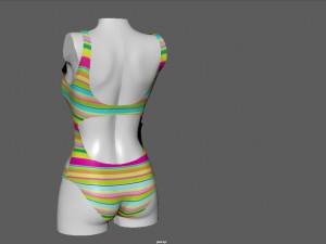 swimsuit Model 3D