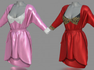 sleeping robe 3D Model