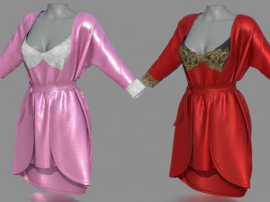 sleeping robe 3D Model