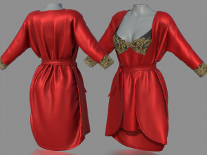 sleeping robe Modello 3D