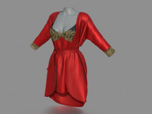 sleeping robe Modello 3D