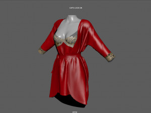 sleeping robe Modello 3D