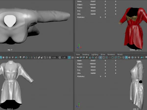 sleeping robe 3D Model