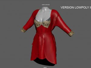 sleeping robe 3D Model