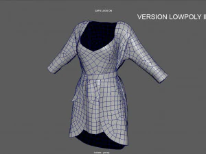 sleeping robe 3D Model