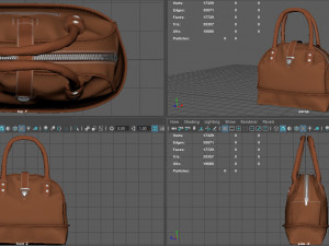 woman bag 3D Model