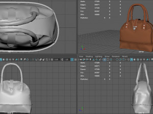 woman bag 3D Model